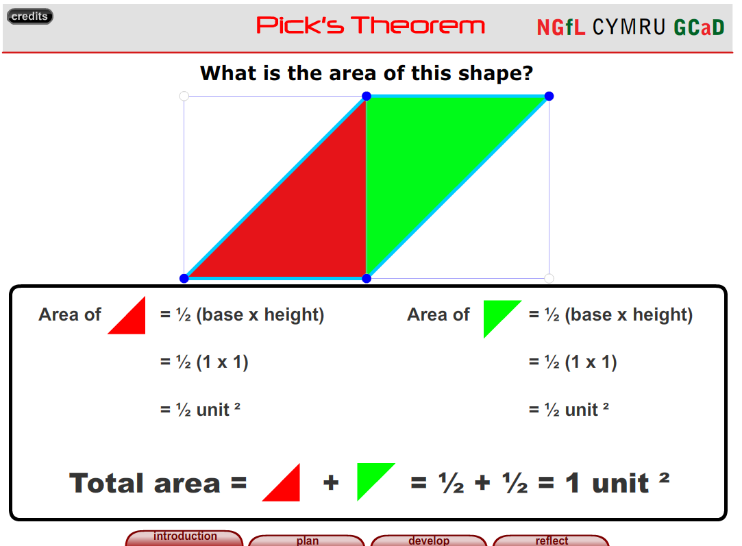 Picks Theorem Content ClassConnect