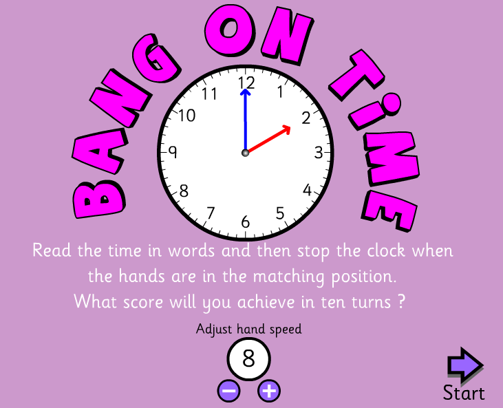 Topmarks O'clock Games at Harvey Bryant blog