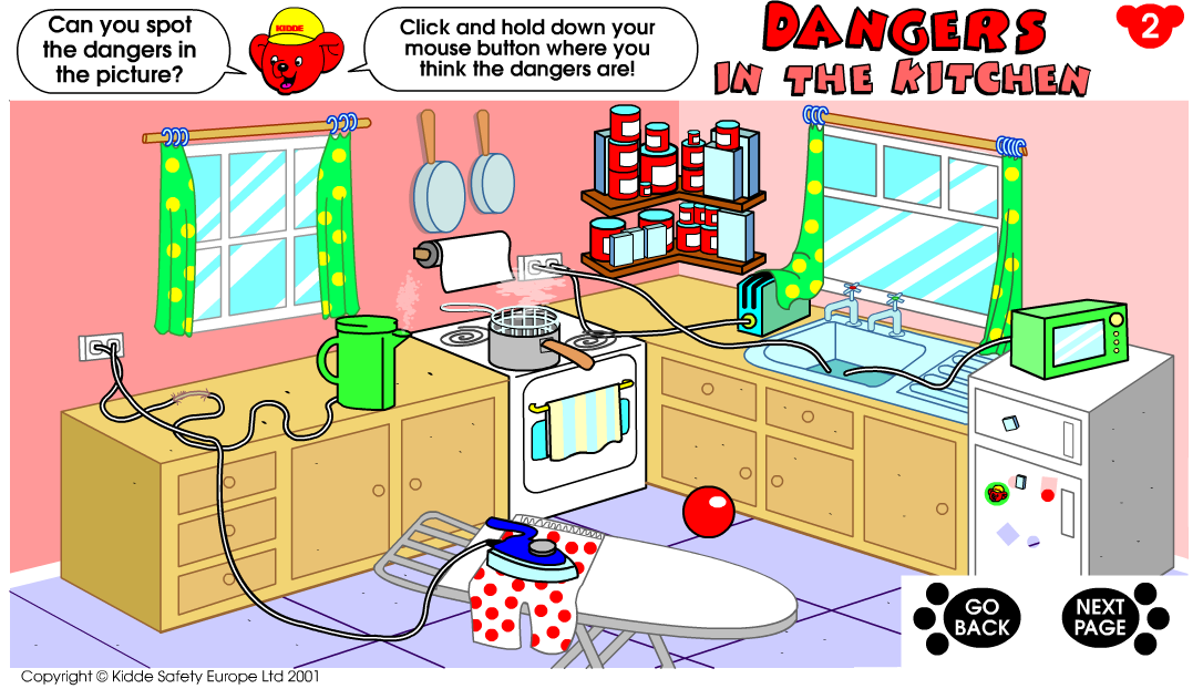 Dangers in the kitchen Content ClassConnect
