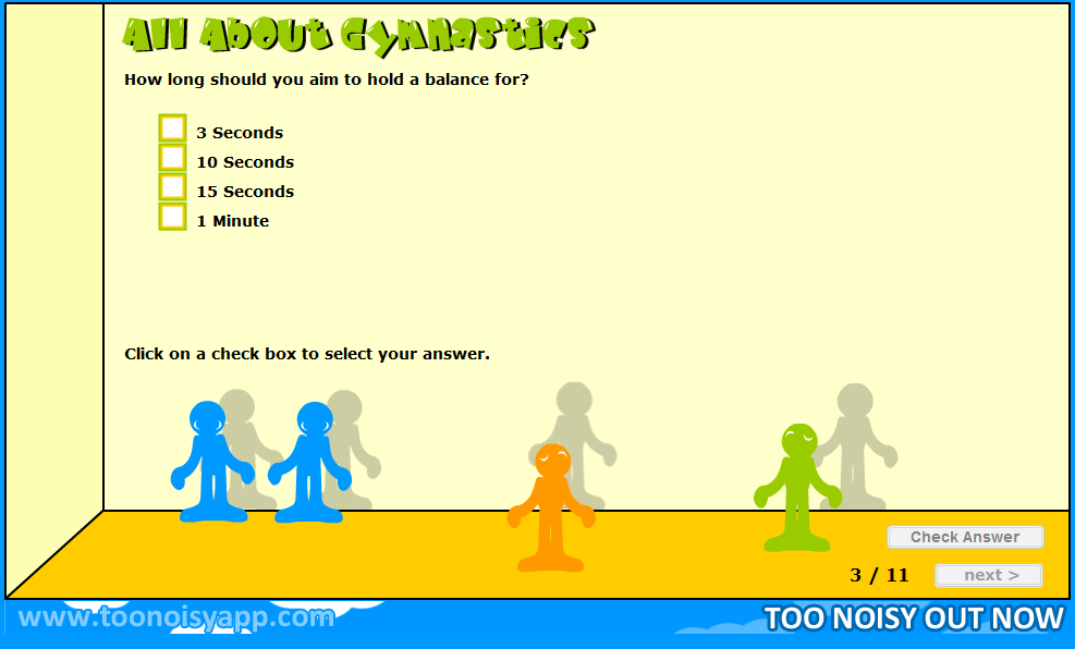 Gymnastics quiz Content ClassConnect