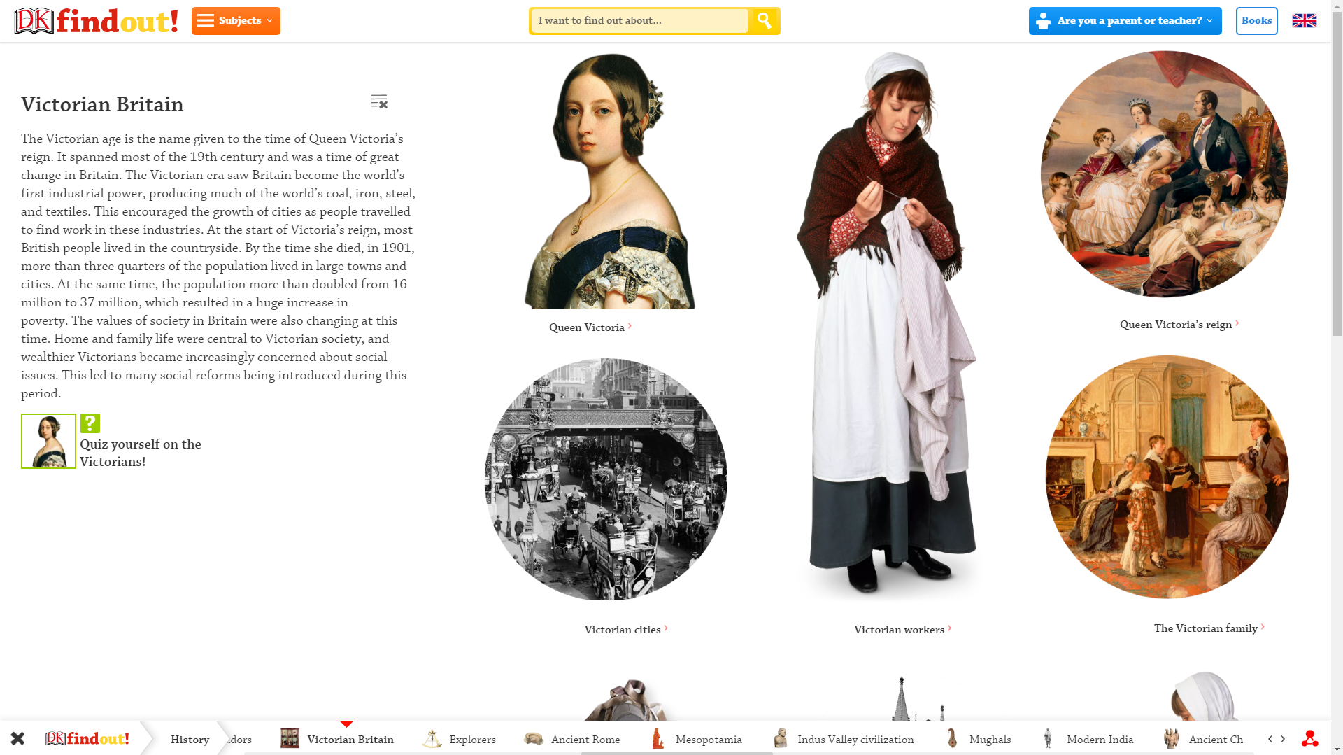 DK Find Out! Encyclopedia Content ClassConnect