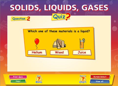 Solids, Liquids & Gases - Content - ClassConnect