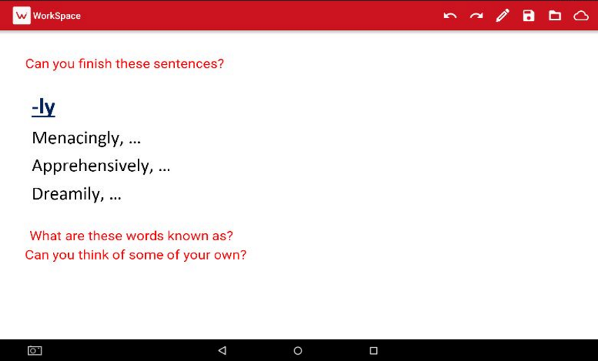 ly sentence openers Content ClassConnect