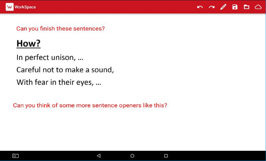 'How' sentence openers Content ClassConnect