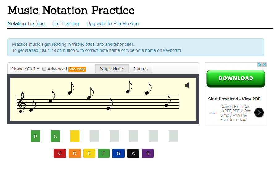 Music Notation Training Content ClassConnect