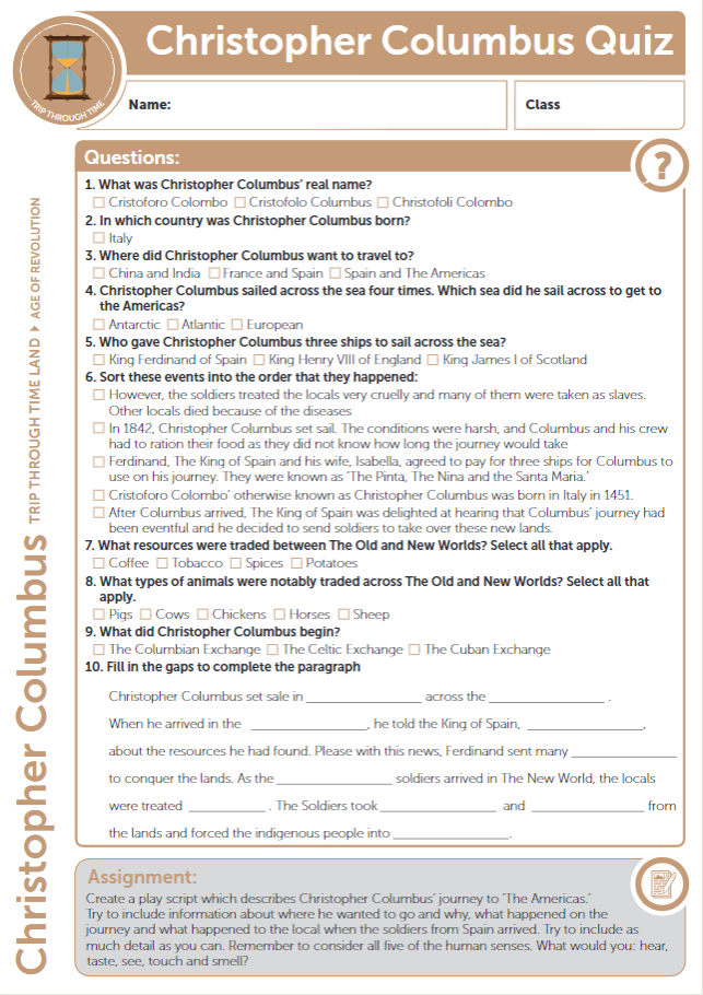 Student Quiz