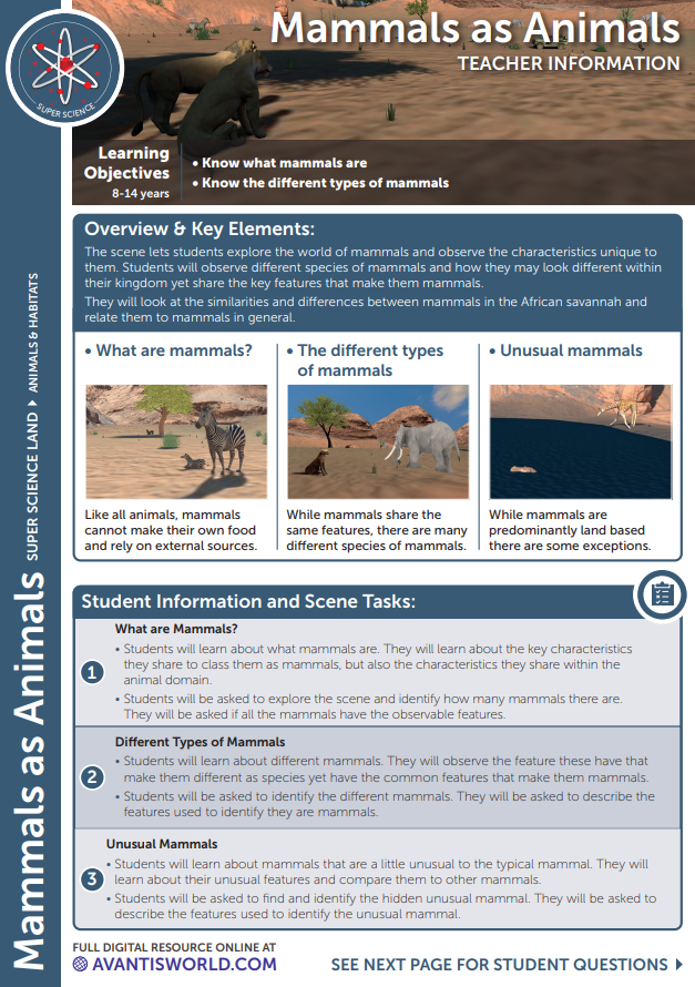 Teacher Notes